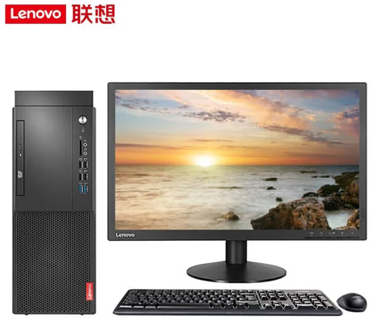 联想启天M437商用台式电脑主机支持win7 21.5英寸显示器【支持win7】 I5-10500/8G/1TB/集显