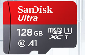 闪迪相机卡 4K高清SD卡 UHS-I微单存储卡微单反摄像储存大卡内存sd卡内存卡 128G sd卡SDXC 新升级20