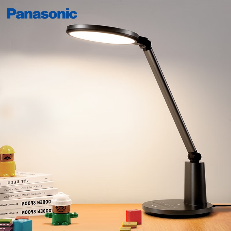松下（Panasonic）台灯 儿童学习护眼台灯减蓝光LED办公阅读国AA级学生智能护眼灯