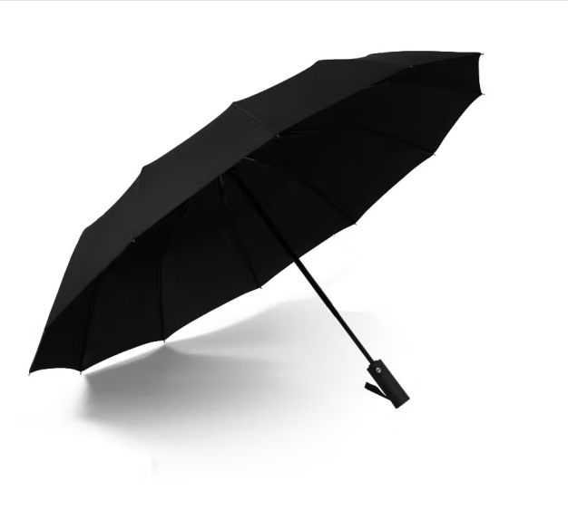 全自动雨伞男士商务折叠伞大号男女双人晴雨两用太阳伞遮阳伞防嗮 72骨升级款大伞-尊贵黑