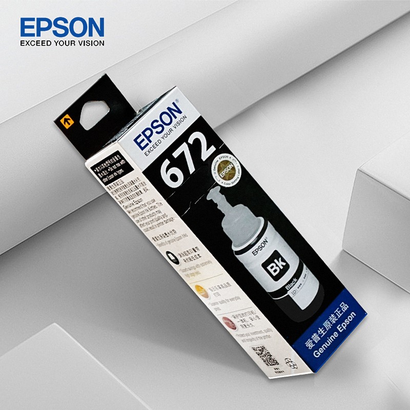 愛普生（EPSON） T672 黑色墨水